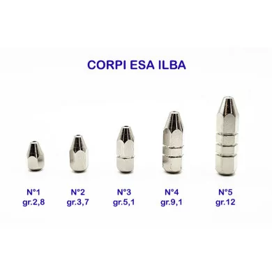 Components for self-building fishing lures. ILBA Bodies for spinner and  fishing lures