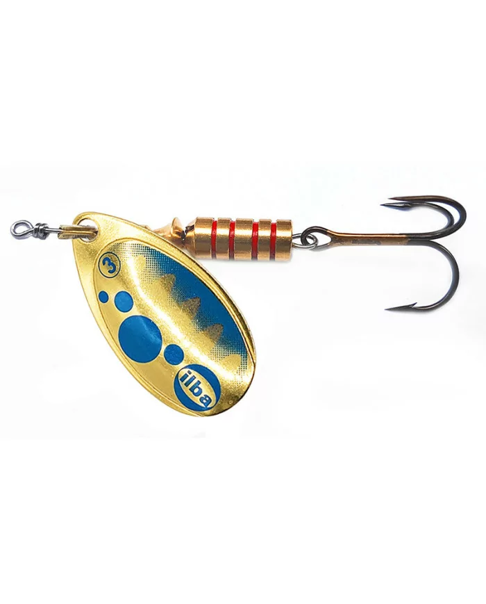 Spinners ILBA, the perfect fishing lures for fishing in river and lake